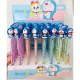 Bút chì khúc ZC-121 nắp hình Doraemon nhiều màu