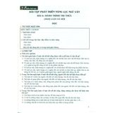 Sách tham khảo - Bài tập phát triển năng lực Ngữ văn 7 (Bám sát SGK Chân trời sáng tạo)