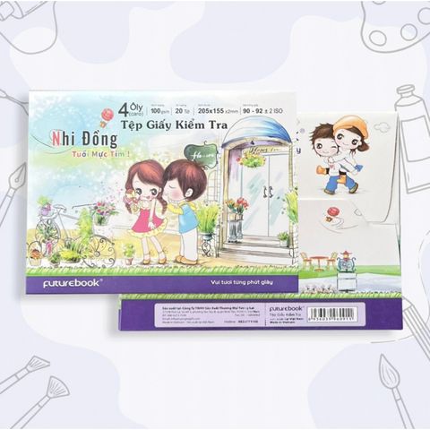 Tệp kiểm tra ĐL 100 4 ô Nhi Đồng (20 tờ)