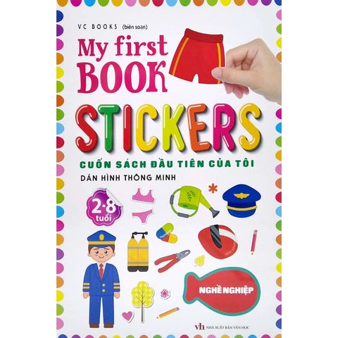 Sách thiếu nhi - My first book stickers - Cuốn sách đầu tiên của tôi dán hình thông minh - Nghề nghiệp