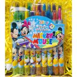 Bút sáp vặn nhiều mẫu dễ thương