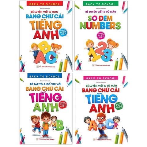Sách thiếu nhi - BACK TO SCHOOL – Song ngữ Anh Việt