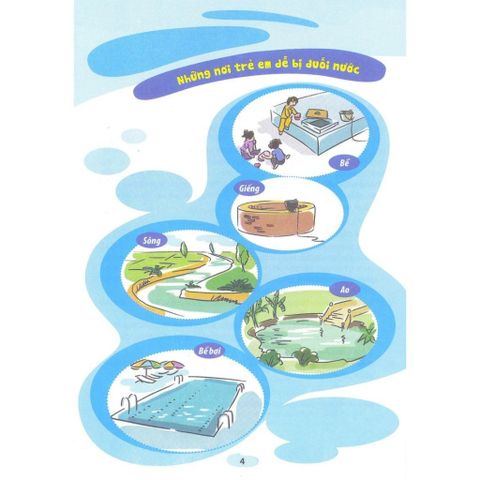 Sách tham khảo - Hướng dẫn phòng tránh đuối nước (Dành cho học sinh Tiểu học)