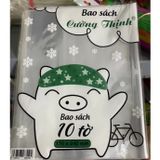 Bìa bao Vở bài tập/ Sách bài tập khổ 17x24cm (xấp 10 tờ)
