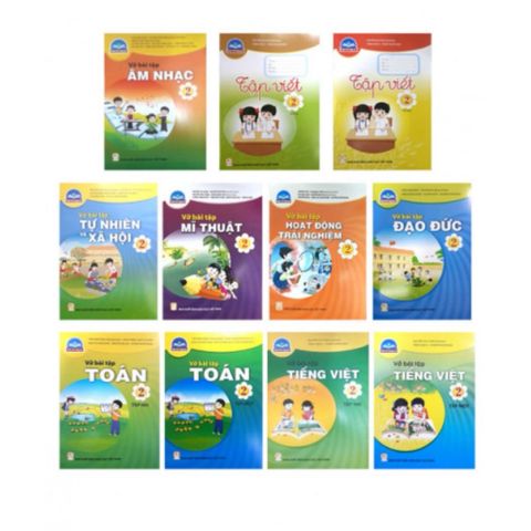 Sách bài tập - Bộ sách bài tập lớp 2 - Chân Trời Sáng Tạo - Bộ 11 cuốn