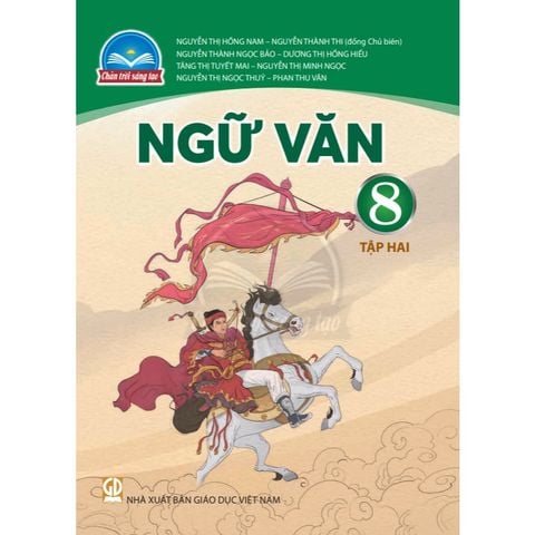 Sách giáo khoa -Ngữ Văn 8, tập 2 - Chân Trời Sáng Tạo