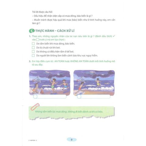 Sách tham khảo - Hướng dẫn phòng tránh đuối nước (Dành cho học sinh Tiểu học)