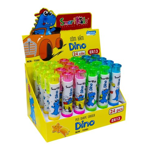 Gôm bấm màu Dino ER13 màu ngẫu nhiên