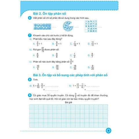 Sách tham khảo - Luyện tập Toán 5 tập 1 (Bộ sách Chân trời sáng tạo)