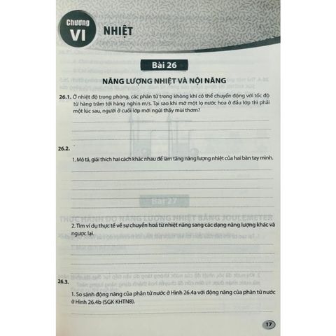 Sách tham khảo - Vở thực hành Khoa học tự nhiên 8 (Kết nối tri thức với cuộc sống)