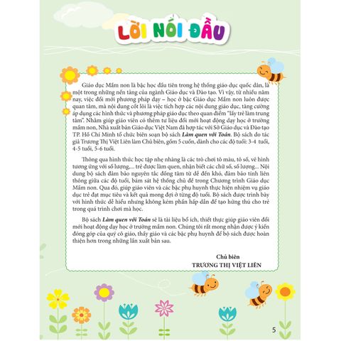 Sách mầm non - Làm quen với Toán (dành cho trẻ 5 - 6 tuổi) - Tập 2