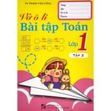 Sách tham khảo - Vở ô li bài tập Toán lớp 1 (Theo Chương trình GDPT mới)