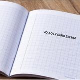 Tập học sinh - Vở 4 ô ly vuông Capybara 96 trang ĐL100