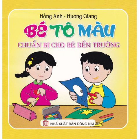 Sách thiếu nhi - Bé tô màu nhiều chủ đề