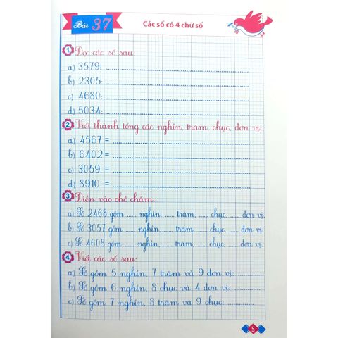 Sách tham khảo - Vở ô li bài tập Toán lớp 3 (Chân trời sáng tạo)