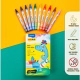 Bút sáp màu CR-C07 10 màu