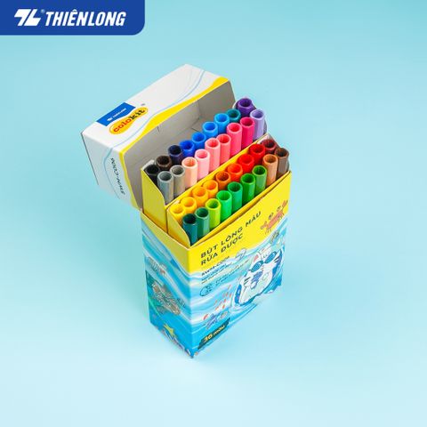Bút lông màu Fiber Pen 36 màu Thiên Long Colokit SWM-C006