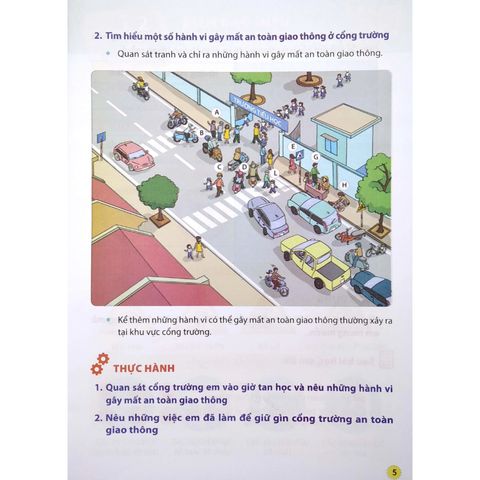 Sách tham khảo - Tài liệu Giáo dục an toàn giao thông dành cho học sinh lớp 3