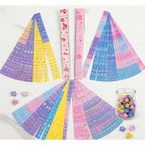 Giấy xếp sao hoạt hình nhiều mẫu