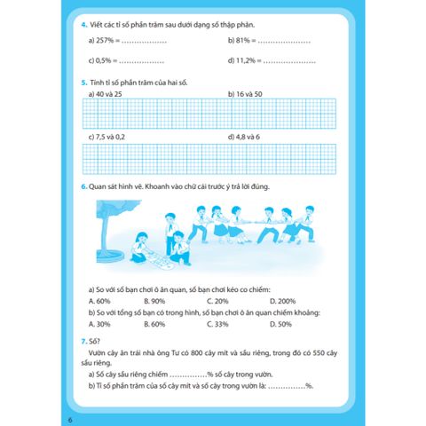Sách tham khảo - Ôn tập, đánh giá định kì môn Toán lớp 5 tập hai (Bộ sách Chân trời sáng tạo)
