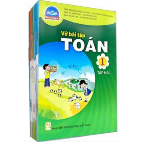 Sách bài tập - Bộ sách bài tập lớp 1 - Chân Trời Sáng Tạo - Bộ 11 cuốn