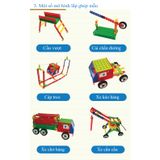 Bộ lắp ghép mô hình kĩ thuật (hộp 1) STB - Dùng chung cho lớp 4, lớp 5