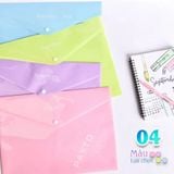 Bìa nút Pazto màu Pastel A4 FO-CBF009