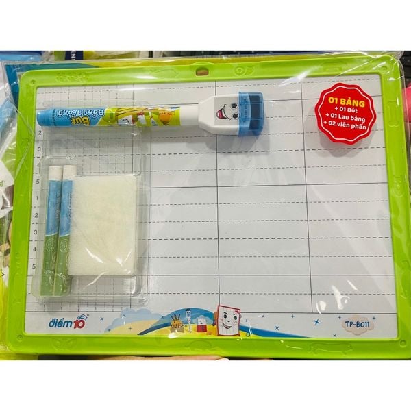 Bảng bộ Thiên Long tiện lợi viết phấn bút lông bảng B-011