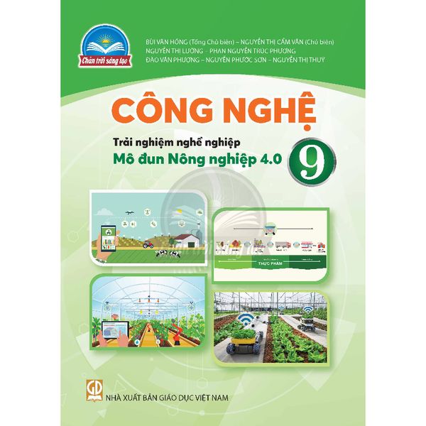 Sách giáo khoa - Công nghệ 9 - Trải nghiệm nghề nghiệp - Mô đun Nông nghiệp 4.0