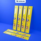 Thước thẳng học sinh 20cm Thiên Long Disney nhân vật Gấu Pooh SR-033/PO - Dễ nhìn, dễ đo lường, chất liệu nhựa PS bền