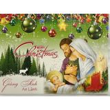 Thiệp chúc mừng Giáng sinh nhiều mẫu