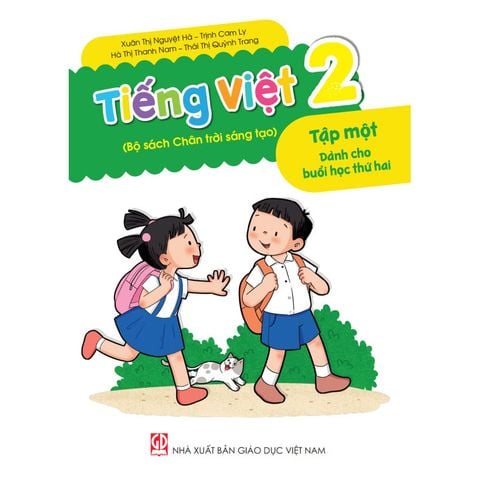 Sách tham khảo - Tiếng Việt 2 - tập 1 – Dành cho buổi học thứ hai (Bộ sách Chân trời sáng tạo)
