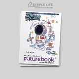 Tập Học Sinh - Vở 4 ô ly vuông Apollo Futurebook 96 trang (DK-HS071)