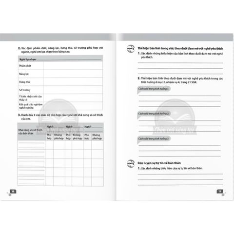 Sách bài tập - Hoạt động trải nghiệm, hướng nghiệp 12 (Bản 1) - Chân trời sáng tạo