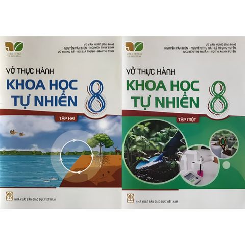 Sách tham khảo - Vở thực hành Khoa học tự nhiên 8 (Kết nối tri thức với cuộc sống)