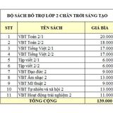 Sách bài tập - Bộ sách bài tập lớp 2 - Chân Trời Sáng Tạo - Bộ 11 cuốn