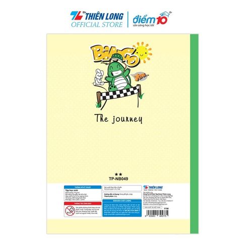 Tập học sinh 200 trang 4 ô ly ngang Điểm 10 TP-NB049 (hình ngẫu nhiên tùy đợt)