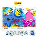 Vở vẽ Sketch Book for Art Thiên Long Colokit nhiều kích cỡ A4- ĐỊnh lượng giấy 150 gsm- Giấy dày không lem