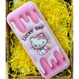 Hộp bút nhựa hồng pastel (3376)