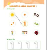 Sách mầm non - Làm quen với Toán (dành cho trẻ 4 - 5 tuổi) - Tập 1