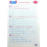Sách tham khảo - Vở ô li bài tập Toán lớp 3 (Chân trời sáng tạo)