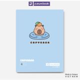 Tập học sinh - Vở 4 ô ly vuông Capybara 96 trang ĐL100