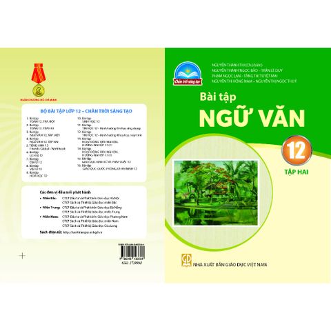Sách bài tập - Ngữ văn 12, tập 2 - Chân trời sáng tạo