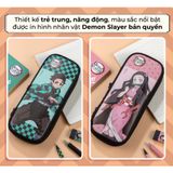 Túi bút Demon Slayer PCA-022/DS (Tặng huy hiệu ngẫu nhiên)