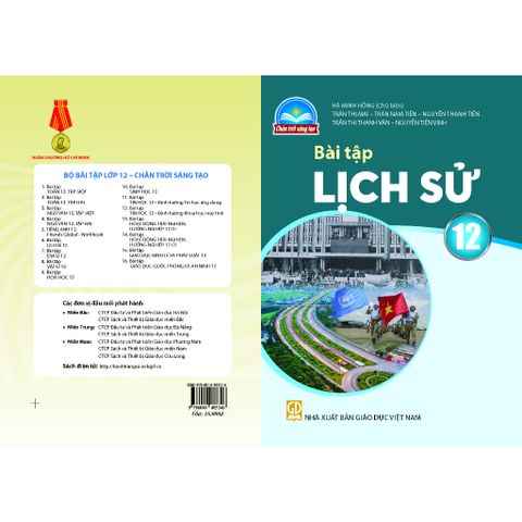 Sách bài tập - Lịch sử 12 - Chân trời sáng tạo