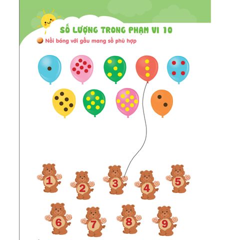 Sách mầm non - Làm quen với Toán (dành cho trẻ 5 - 6 tuổi) - Tập 2