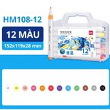 Bút Acrylic Marker 12 màu HM108-12