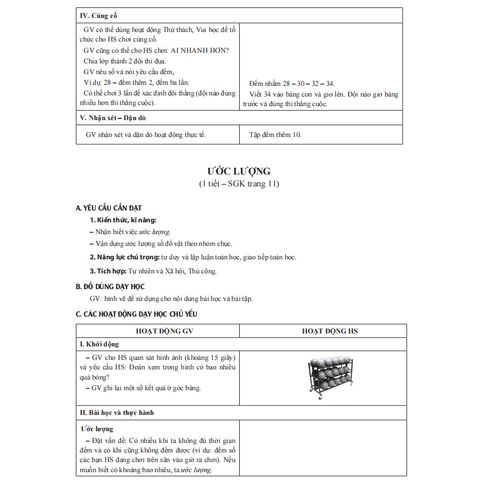 Sách tham khảo - Kế hoạch bài dạy môn Toán lớp 2 (bộ sách Chân trời sáng tạo)