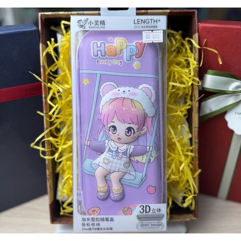 Hộp bút nhựa 3D dây kéo (80)
