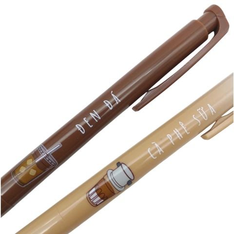Bút GELB-032 - Phiên bản Cà phê - Mực Xanh